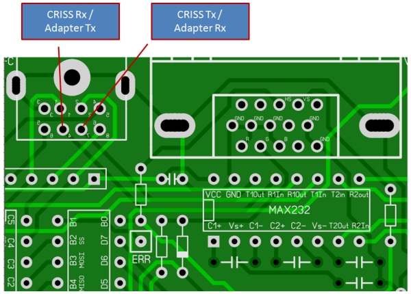 RS-232 custom connection